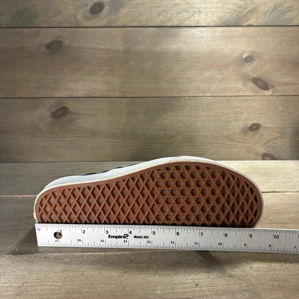 vans classic womens size 7.5 shoes brown leopard print athletic skate sneakers - Picture 9 of 9